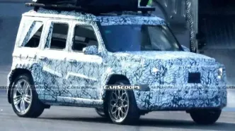 کوچک‌ترین عضو خانواده G کلاس بنز وارد خیابان شد+عکس