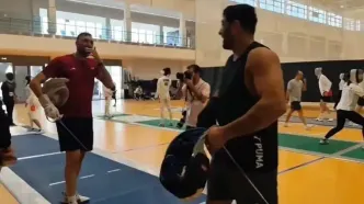 ساروی دست به شمشیر شد؛ پاکدامن حریف کشتی گیر پیدا کرد