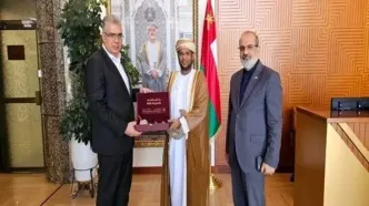 رئیس کل سازمان توسعه تجارت ایران با وزیر صنعت عمان دیدار کردند