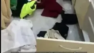 فیلم لحظه سرقت از خانه زن جوان در شرق تهران / سرمایه ۱۵ سال زندگی‌ام در 20 دقیقه غارت شد ...