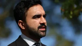 مجلس روضه‌ امام حسین (ع) در دفتر زهران ممدانی/فیلم