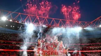 سوپرگل تماشایی تاتنهام، گلر آرسنال را به آسمان فرستاد!