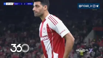 ویدئو/ لحظه ورود مهدی طارمی به زمین مسابقه با رئال مادرید