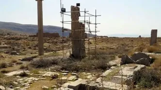 کشف تصویر باستانی «شاه ساسانی» در مرودشت