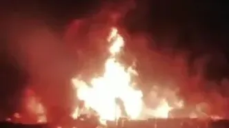 انفجار و آتش‌سوزی در کارگاه شارژ و فروش گاز مایع در شیراز