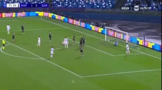 ویدیو: گل دوم ناپولی به قره باغ با گل به خودی مارکو جانکویچ