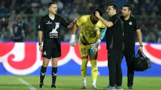 خبر بد برای آبی ها؛ دروازه‌بان استقلال یک ماه دور از میادین