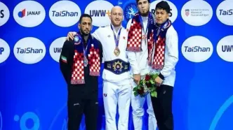 امیرعلی آذرپیرا در جمع مدعیان وزن ۹۷ کیلوگرم در جهان