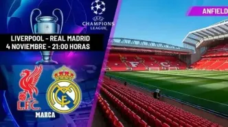 ترکیب احتمالی رئال مادرید و لیورپول در بازی بزرگ لیگ قهرمانان
