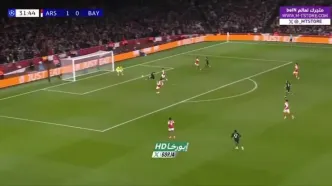 ویدیو | گل اول  و زیبای بایرن‌مونیخ به آرسنال توسط کارل