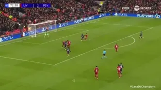 ویدیو: گل سوم آیندهوون به لیورپول توسط کوهایب دیروئخ