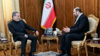 دیدار وزیر امور خارجه با نائب‌ رئیس جریان حکمت ملی عراق