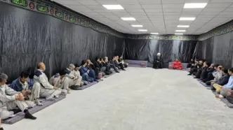 شلمچه معطر به عطر فاطمی؛ آیین سوگواری حضرت زهرا(س) در مدیریت توسعه برگزار شد