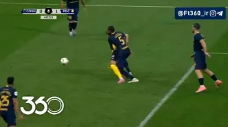 پاس گل شانسی لژیونر استقلالی در اروپا