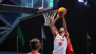 راهیابی تیم بسکتبال سه نفره مردان به مرحله نیمه نهایی