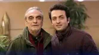 اشک‌های مصطفی زمانی در مراسم خاکسپاری همایون ارشادی+ فیلم