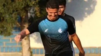 وریا غفوری از جایگاه ویژه بازی را تماشا کرد