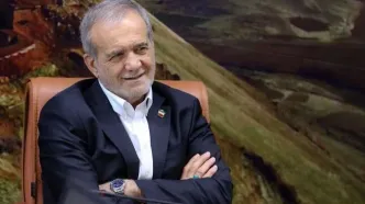 اشک پزشکیان درآمد