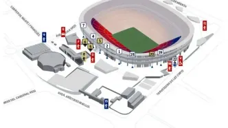 بازگشایی اسپاتیفای نیوکمپ: بارسلونا راهنمای ورود ایمن هواداران را منتشر کرد