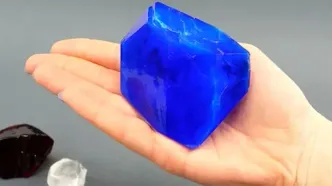 پشت‌صحنه ساخت کریستال‌های واقعی از دل سنگ؛ نه کارخانه!