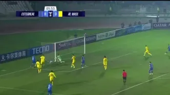 گل فوق العاده تکنیکی استقلال به الوصل/ قلی زاده به هم ریخت، سحرخیزان گل زد