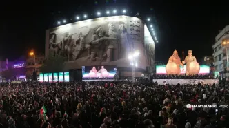 اقدام عجیب صداوسیما هنگام پخش زنده یک مراسم