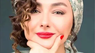 چهرۀ «هانیه توسلی» در 21 سالگی در کنار «کتایون ریاحی»؛ سال 79