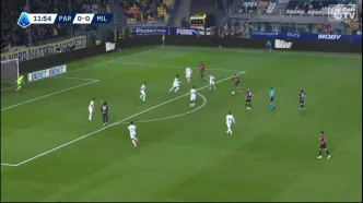 ویدیو: گل اول میلان به پارما توسط سائلماکرز