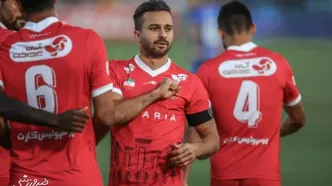 ویدیو| گل اول پرسپولیس به استقلال خوزستان توسط سروش رفیعی