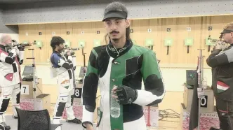 تیرانداز ایران در جایگاه هفتم تفنگ بادی ۱۰ متر ایستاد