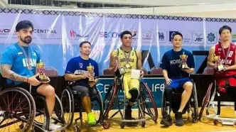 ملی‌پوشان بسکتبال با ویلچر ایران در جمع برترین‌های آسیا