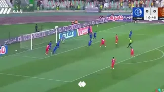 گل اول پرسپولیس به استقلال خوزستان