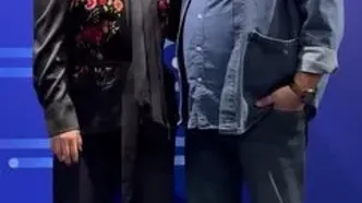 خنده‌های فریبا نادری و نرگس محمدی در حاشیه جشنواره فیلم شهر