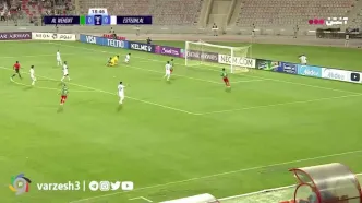 ویدیو: گل اول الوحدات به استقلال توسط نبهان