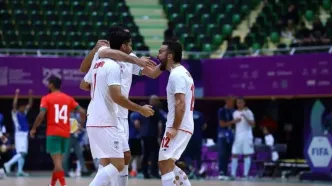 ببینید؛ خلاصه فوتسال ایران 5 - مراکش 0