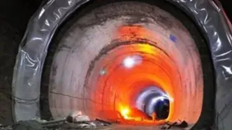 کارخانه عملیات تولید قطعات بتنی بدنه تونل ویژه خط ۹ راه‌اندازی شد