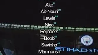 ترکیب منچسترسیتی مقابل بایر لورکوزن