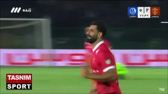 گل دوم پرسپولیس به استقلال خوزستان را ببینید + ویدیو