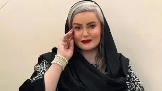 نعمیه نظام دوست با تیپ زمستانی حاضر شد+عکس