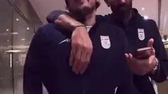 حضور سردار آزمون در اردوی تیم ملی با پای مصدوم