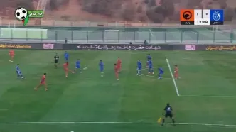 ویدیو: گل اول پادیاب به استقلال توسط فریبرز یوسفی