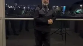 رضا عطاران در اختتامیه جشنواره 25