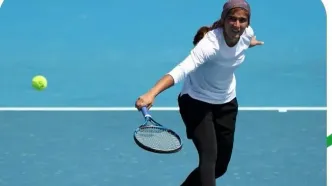 مشکات الزهرا صفی نایب قهرمان تور جهانی تنیس ایتالیا شد