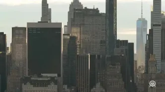 پارک مرکزی نیویورک در اوج رنگ‌های پاییزی