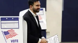 زهران ممدانی رأی داد/ نیویورک در آستانه انتخاب نخستین شهردار مسلمان؟