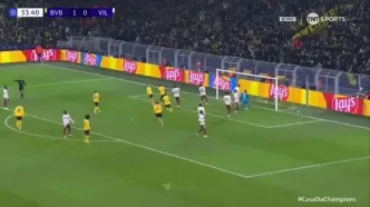 ویدیو: گل دوم دورتموند به ویارئال توسط گیراسی