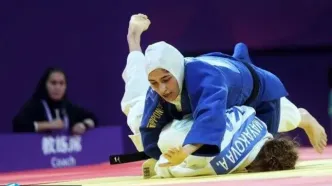 پرچمدار زن اولین مدال‌آور ایران در بازی های کشورهای اسلامی