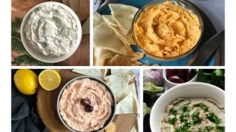 عصرونه امروز: سفره‌ای رنگین با دیپ‌های خانگی؛ راهنمای سریع و خوشمزه برای پذیرایی بی‌دردسر!