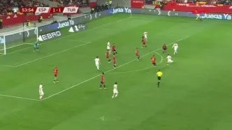 ویدیو: گل دوم ترکیه به اسپانیا توسط صالح اوزچان