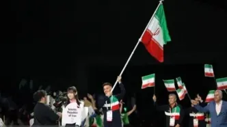 رژه کاروان ورزش ایران در المپیک بیست و پنجم ناشنوایان